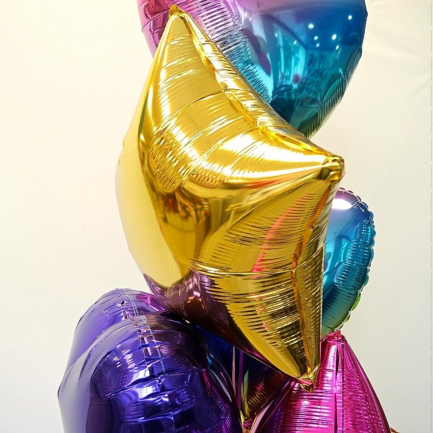 Сет фольгированных шаров "Радужный микс"