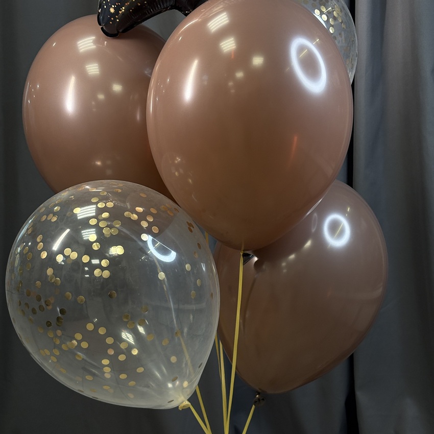 Сет шаров "С днём рождения", 6 штучек