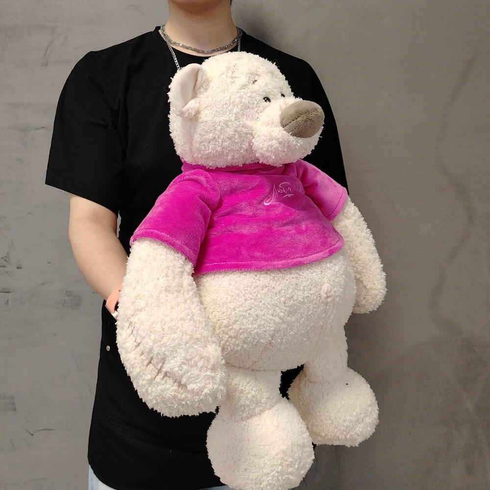 Игрушка мягкая Медведь в кофточке, 37 см