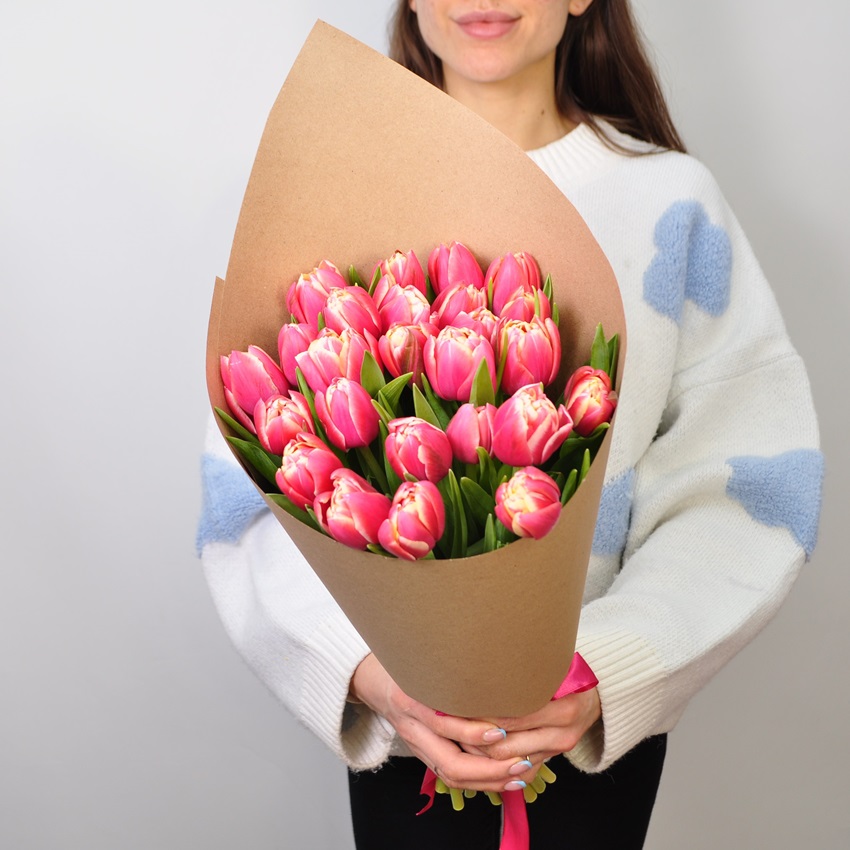 Пионовидные тюльпаны, 25 штучек