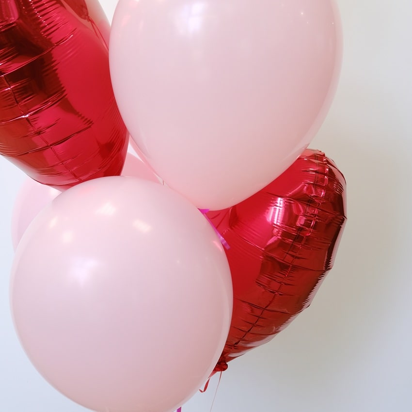 Сет воздушных шариков "Ты в моём сердце"