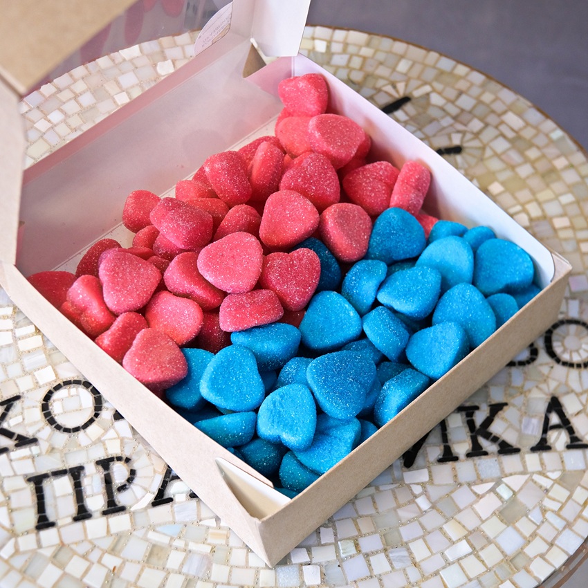 Мармелад сердечки кислые, 1000 грамм