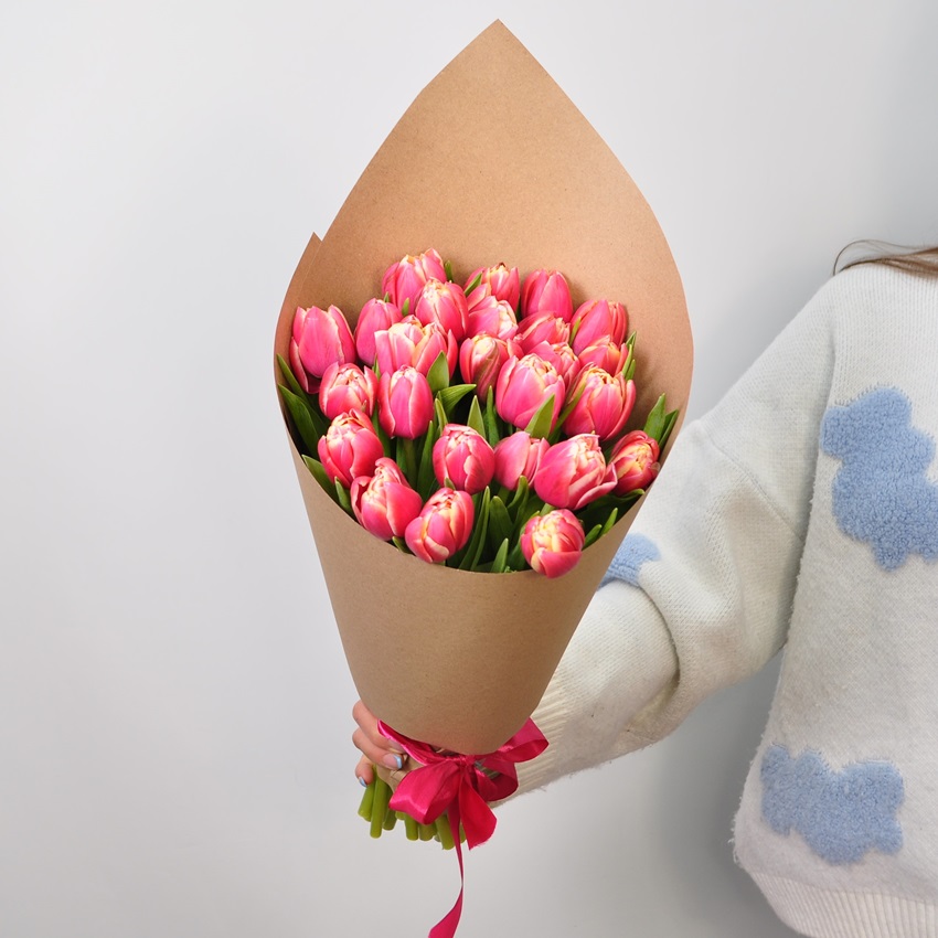 Пионовидные тюльпаны, 25 штучек