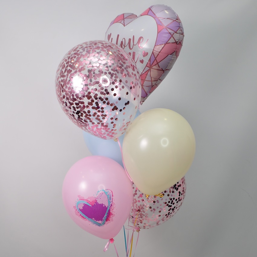 Сет шариков I love you