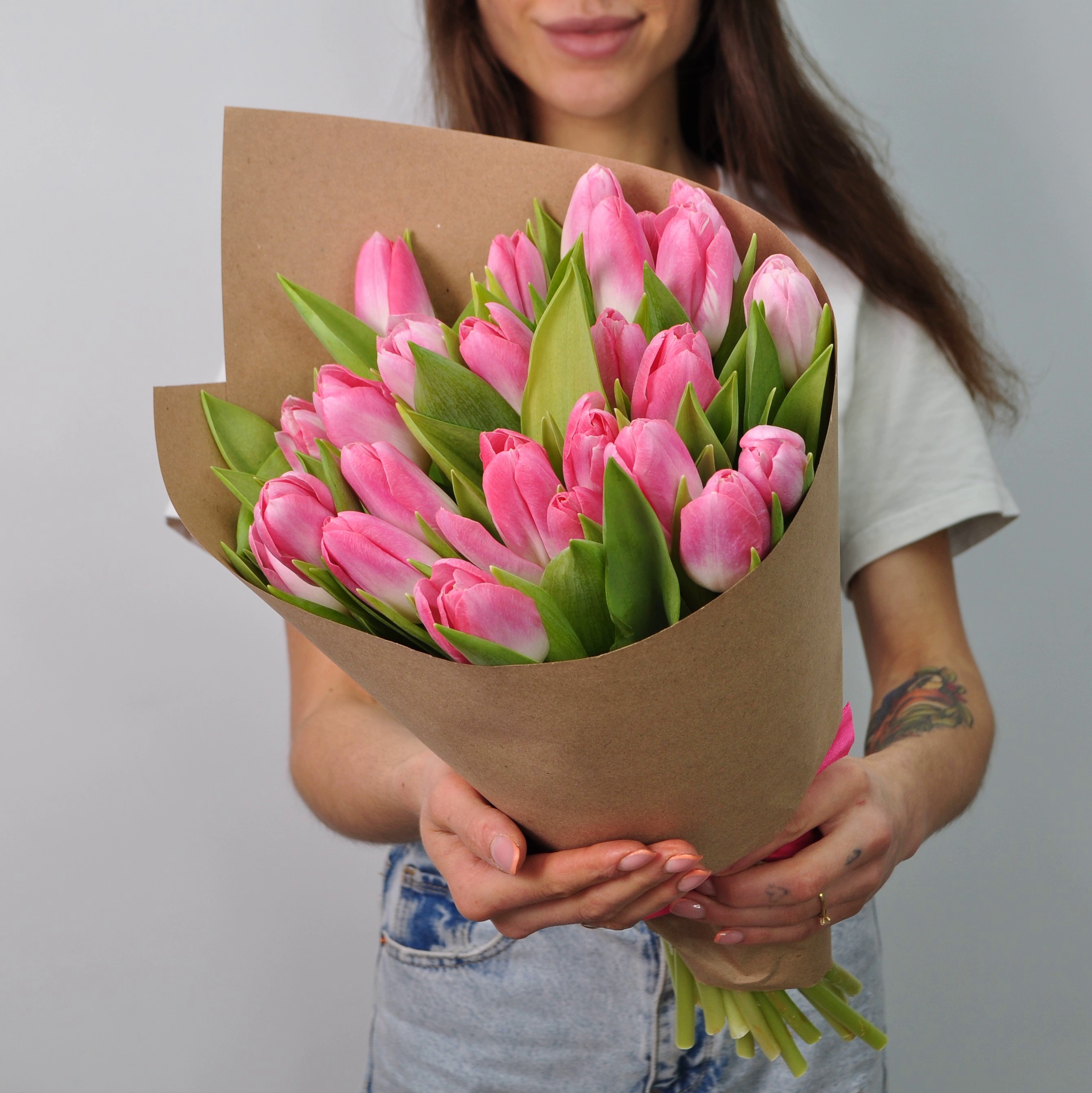 Розовые тюльпаны, 25 штучек Голландия