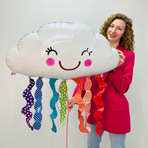 Шар Фольга Облачко, 78 см