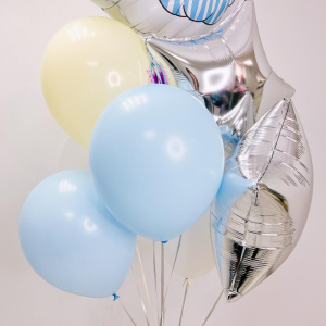 Сет шариков на выписку "Малыш", 9 штучек