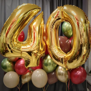 Большой сет шаров "Юбилейный"