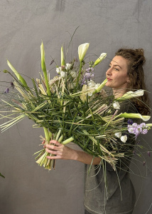 Авторский летний букет "Веер"