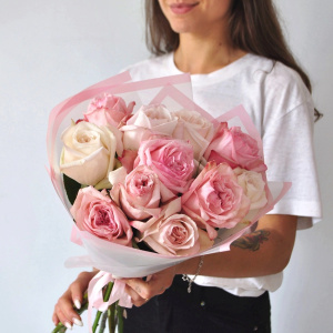 Ароматные розы Охара, 11 штучек