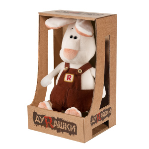 Мягкая игрушка Длинноухий Заяц, 24 см, в Коробке