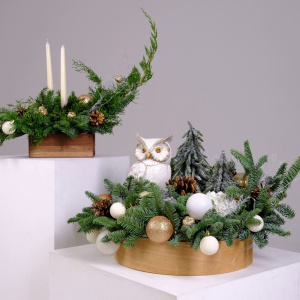 Новогодний сет из двух элементов "Золотые мечты Зимы"