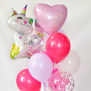 Сет шаров «Яркая кошечка!»