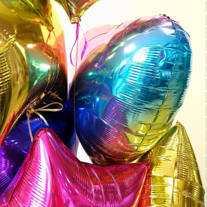 Сет фольгированных шаров "Радужный микс"