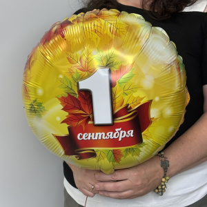 Шар фольгированный к 1 сентября