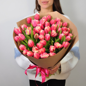 Пионовидные тюльпаны, 49 штук