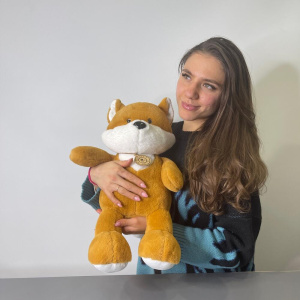 Мягкая игрушка Лисичка , 35 см