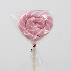 Леденец Сердце (розовое), 50 г