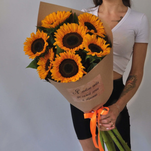 Летние подсолнухи, 7 штучек