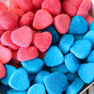 Мармелад сердечки кислые, 1000 грамм