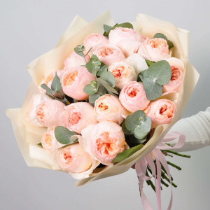 Пионовидные розы Джульетта, 19 штучек