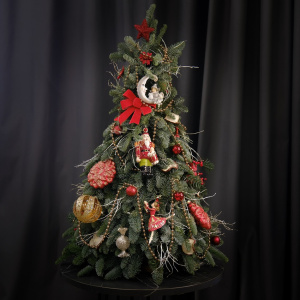 Ёлка новогодняя из датской пихты, 70 см "Щелкунчик"