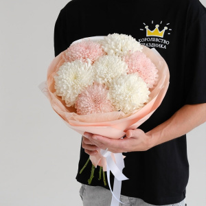 Вау! Сама нежность..Хризантемы сезонные, 7 штучек