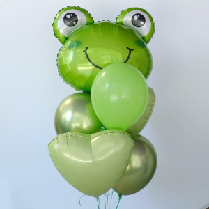 Сет шаров "Весёлая лягушка", 7 штучек