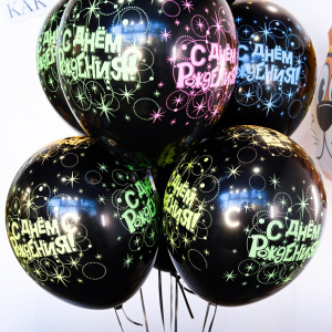 Сет шаров "Тигр, с днём рождения!"