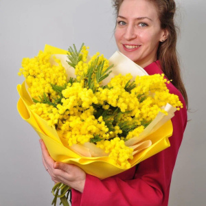 Монобукет "Итальянская мимоза"