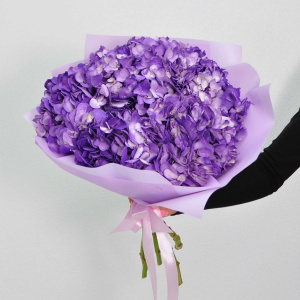 Гортензия 5 штучек, "Сиреневое облачко"