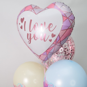 Сет шариков I love you