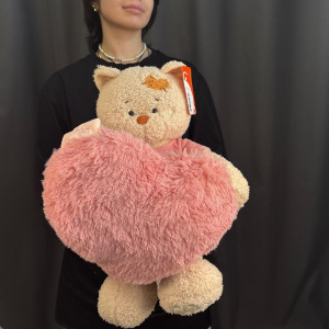 Мягкая игрушка Котенок с сердечком