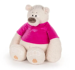 Игрушка мягкая Медведь в кофточке, 37 см