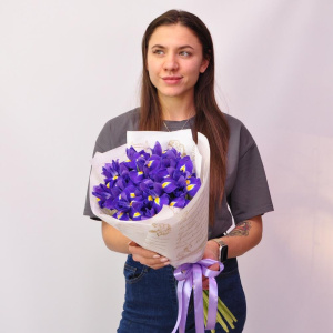 Невероятно яркие ирисы, 21 шт