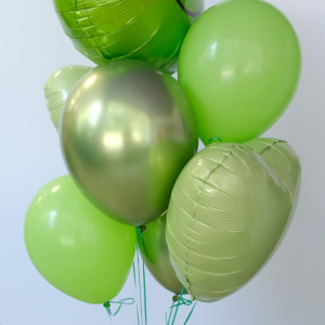 Сет шаров "Весёлая лягушка", 7 штучек