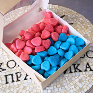 Мармелад сердечки кислые, 1000 грамм