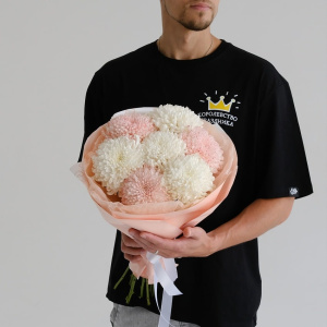 Вау! Сама нежность..Хризантемы сезонные, 7 штучек