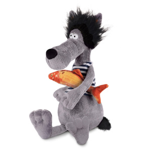 Мягкая игрушка Волчок и Вобла, 26 см, в Коробке