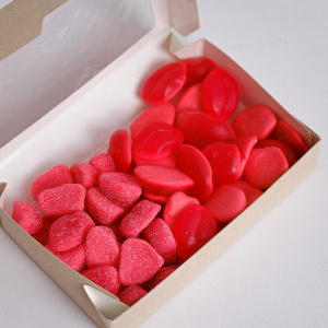 Мармелад Испания кислый: сердечки и губки, 500 гр