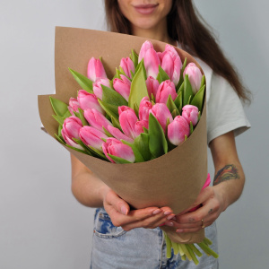 Розовые тюльпаны, 25 штучек Голландия